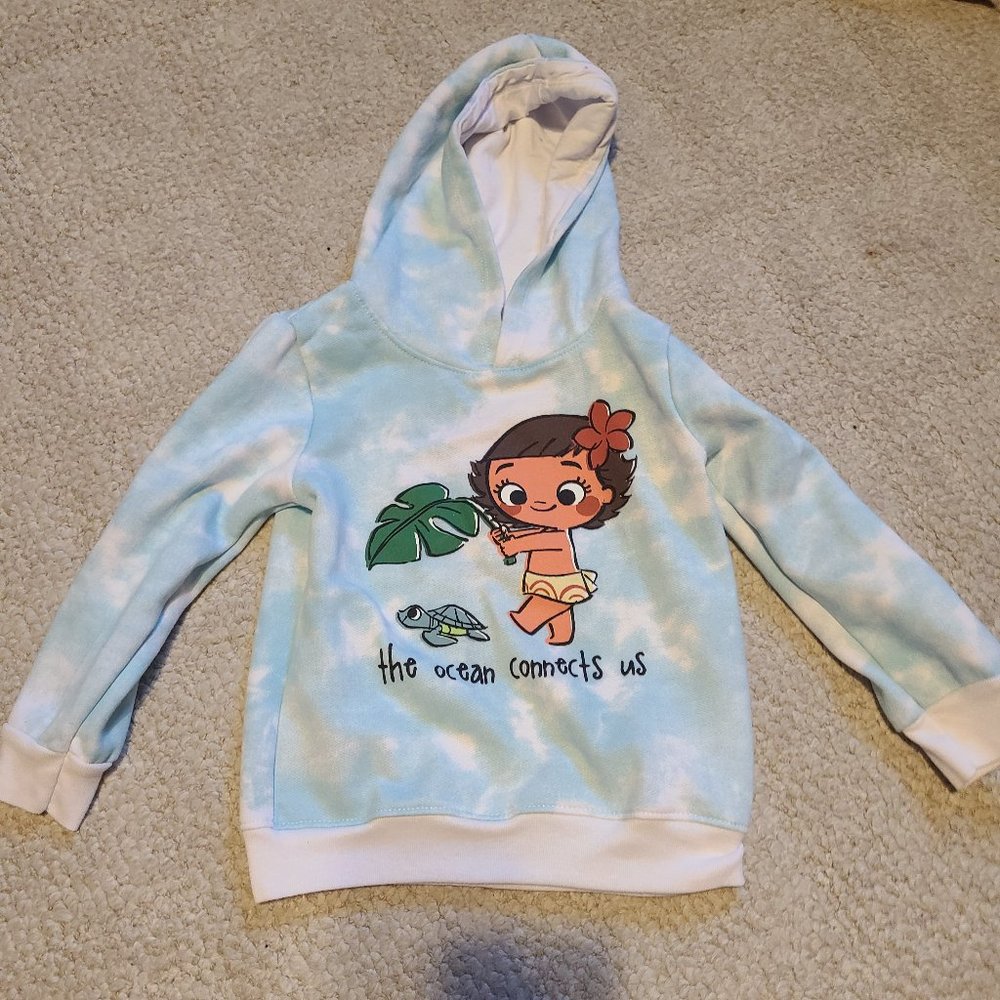 Toddler girl Moana hoodie